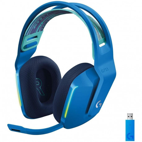 Logitech HEADSET GAMING G733 WRL/BLUE 981-000943