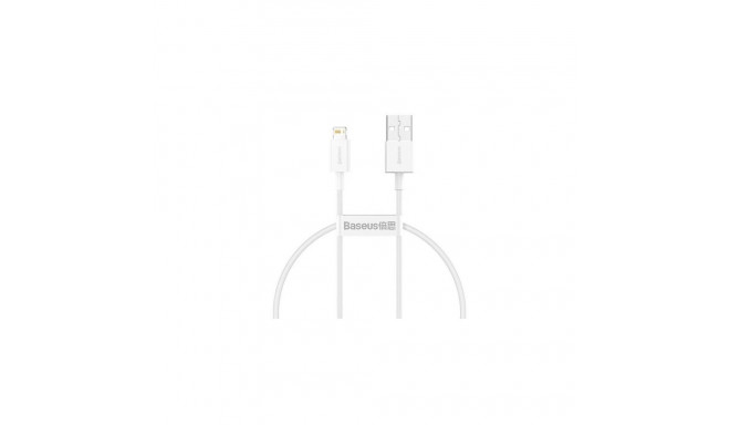 Baseus Superior Cable USB - Lightning 2,4A 0,25 m White