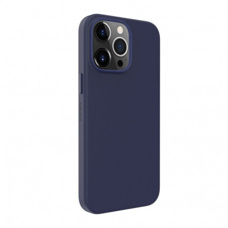 Evelatus Apple iPhone 14 Pro Max Genuine Leather case with MagSafe Blue