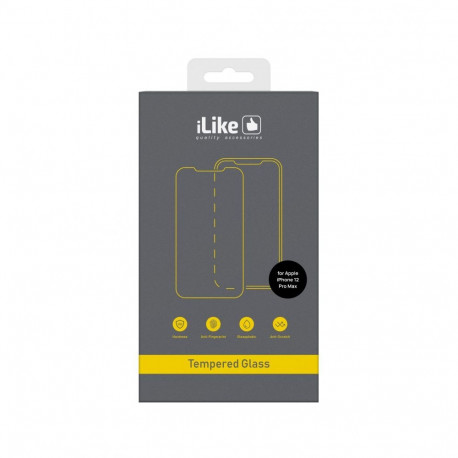 iLike Apple Apple iPhone 12 Pro Max 6.7' 0.33 Flat Clear Glass HD