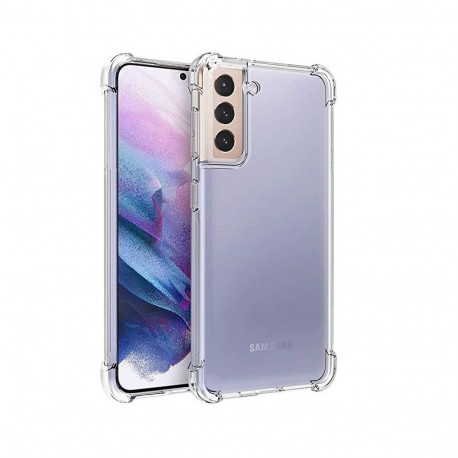 Evelatus Samsung Galaxy S21 Plus Military Shockproof Silicone Case TPU Transparent