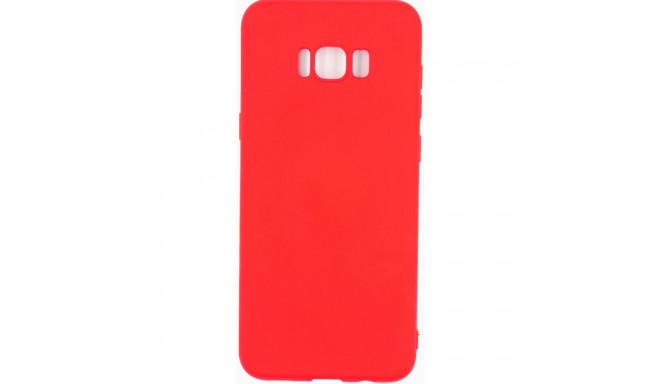 Evelatus Samsung Galaxy S8 Plus Nano Silicone Case Soft Touch TPU Red