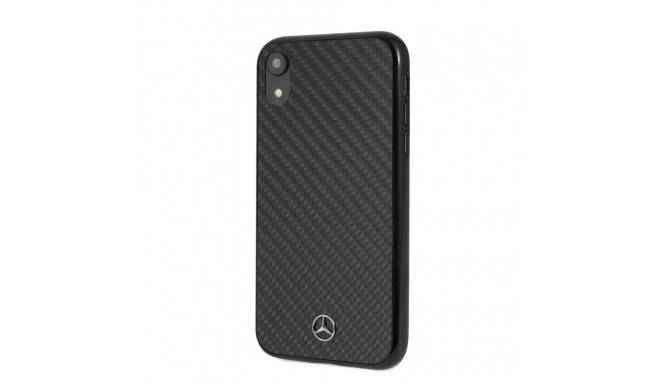 Mercedes-Benz Apple iPhone XR Hard Case Real Carbon Fiber Black