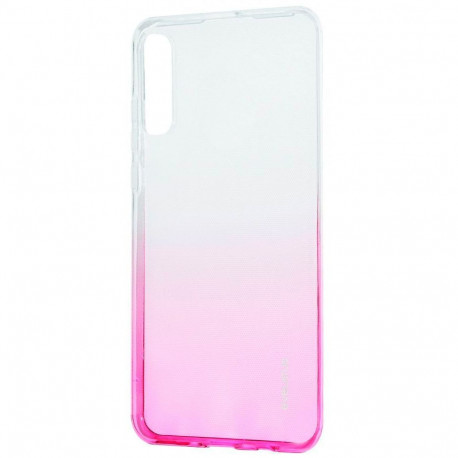 Evelatus Samsung A50 Gradient TPU Case Rose Red