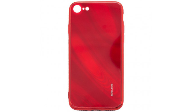 Evelatus Apple iPhone 7/8/SE2020/SE2022 Water Ripple Full Color Electroplating Tempered Glass Case R