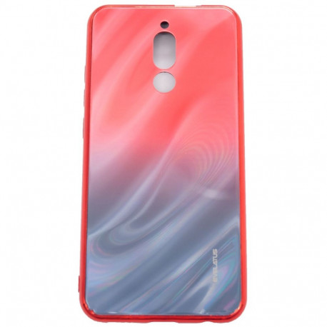 Evelatus Xiaomi Redmi 8 Water Ripple Gradient Color Anti-Explosion Tempered Glass Case Gradient Red-