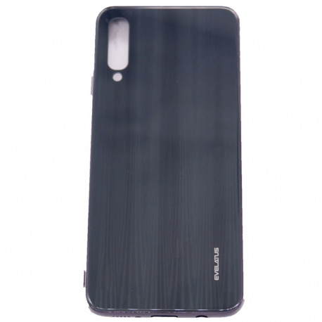 Evelatus Samsung Galaxy A50 Water Ripple Full Color Electroplating Tempered Glass Black