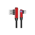 Evelatus - Type-C Data Cable TPC05 L-Shape Red