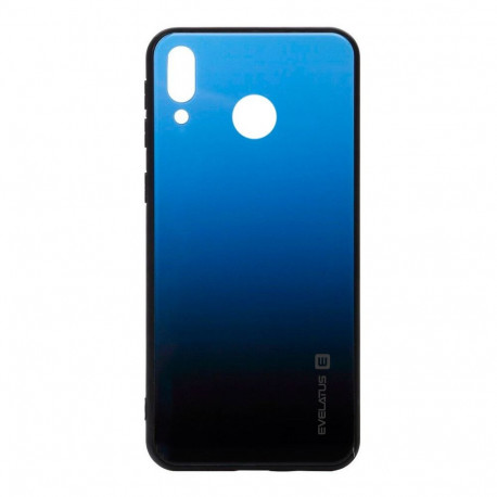 Evelatus Huawei Y7 2019 Gradient Glass Case 7 Sea Depth
