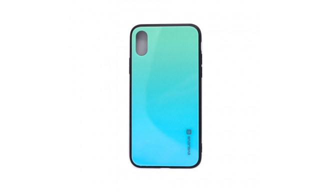 Evelatus Apple iPhone X/Xs Gradient Glass Case 6 Lagoon