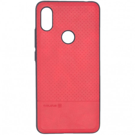 Evelatus Xiaomi Redmi S2 TPU case 1 with metal plate (possible to use with magnet car holder) Red