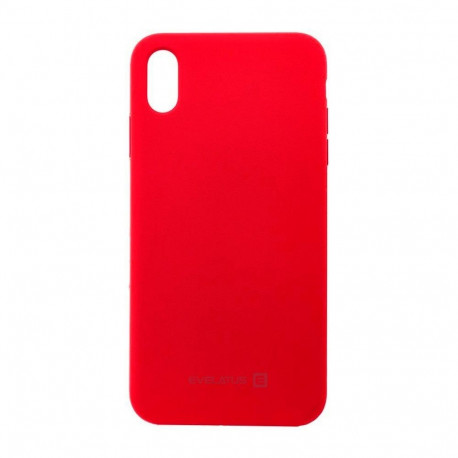 Evelatus Apple iPhone XR Nano Silicone Case Soft Touch TPU Red