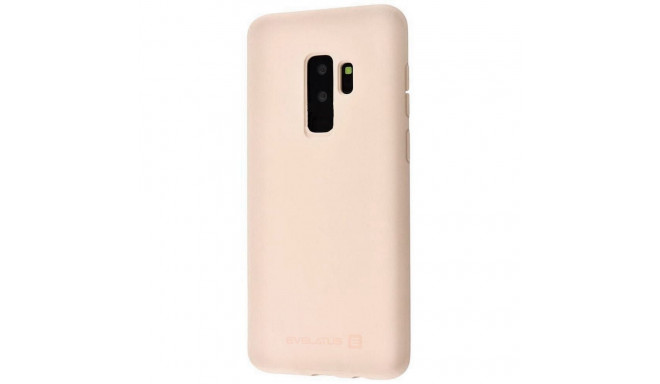 Evelatus Samsung Galaxy S9 Plus Nano Silicone Case Soft Touch TPU Pink Sand