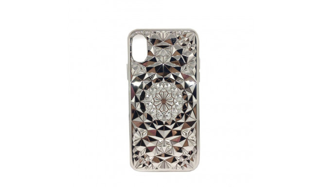GreenGo Apple iPhone X 3D Case Silver