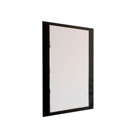 MIRROR ELEGANTE NERO 75X55CM