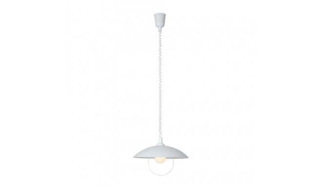 PENDANT LIGHT MOSA E27 WHITE