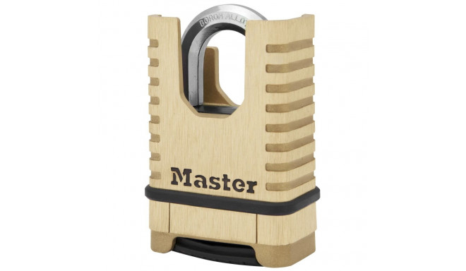 Master Lock Excell Padlock with bordered Shackle     M1177EURDCC