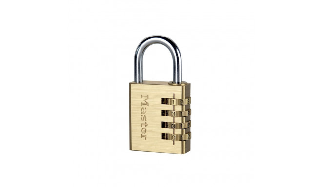 Master Lock Combination Lock Aluminium 40mm 604EURD