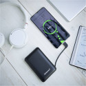 Intenso Powerbank XC10000 must USB-A+USB-C kaabliga 10000 mAh