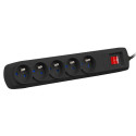 SURGE PROTECTOR ARMAC ARC5 5M 5X FRENCH OUTLETS BLACK