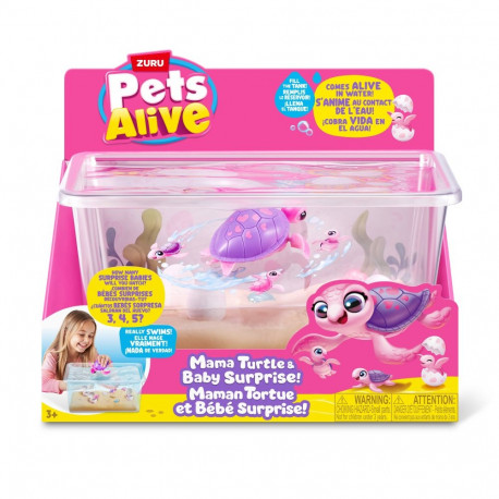 PETS ALIVE Interactive toy Mama Turtle Surprise
