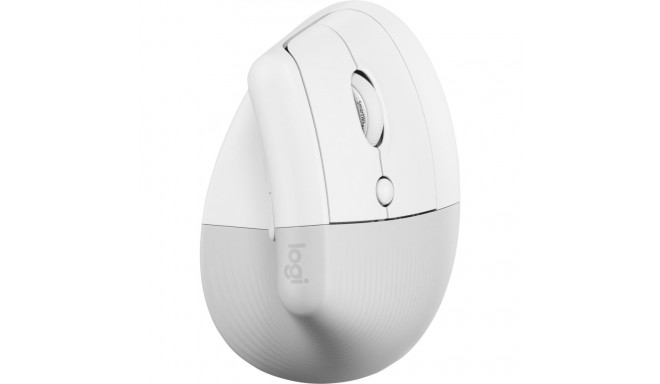 Myszka pionowa Logitech Lift bezprzewodowa biała