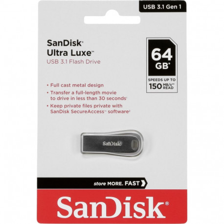 SanDisk Ultra Luxe 64GB USB 3.1 150MB/s