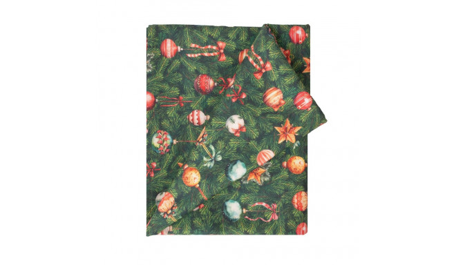 Laudlina CHRISTMAS NEW 136x220cm, jõuluehted kuusel, 50% polüester, 50% puuvill, kangas 573