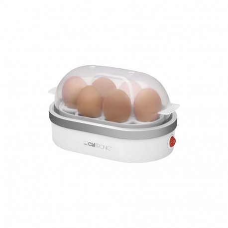 Eierkocher EK 3497 (weiß/silber, 400 Watt, für 6 Eier)