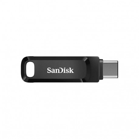 Ultra Dual Drive Go mälupulk 256GB USB-A 3.2 Gen 1 USB-C 3.2 Gen 1, must