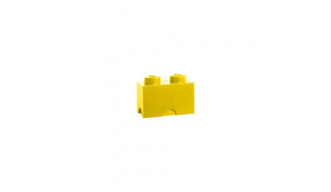 Room Copenhagen LEGO Storage Brick 2 yellow - RC40021732