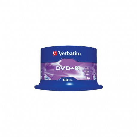 Verbatim DVD+R 16x CB 4,7GB 50tk