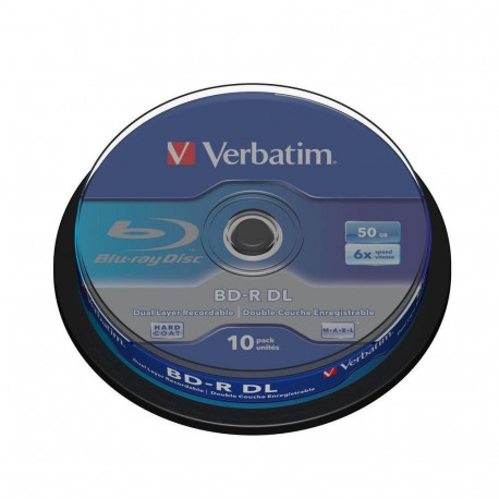 BD-DL 6x CB 50GB Verbatim 10 sztuk