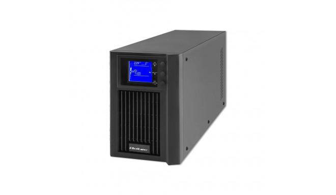 Qoltec on-line UPS puhas siinuslaine 2kVA 1.6kW LCD USB