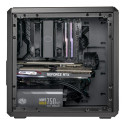 Cooler Master Q300L V2 mini tower must, läbipaistev