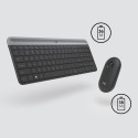 Logitech Slim juhtmevaba komplekt MK470