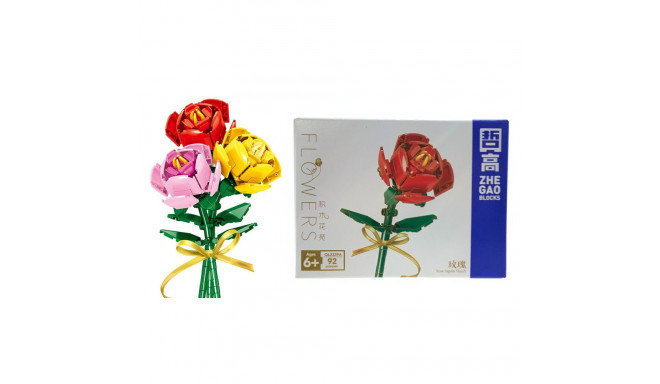 konstruktor roos lipsuga punane 92 tk