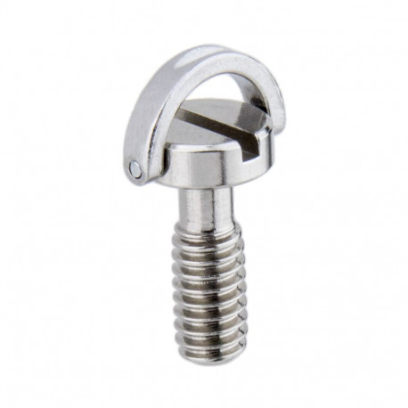 Kupo KS-184 Stainless Steel Flat Head Shaft D Ring 1/4" Screws(21mm)