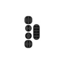 Goobay 70683 cable organizer Desk/Wall Cable clip Black 5 pc(s)