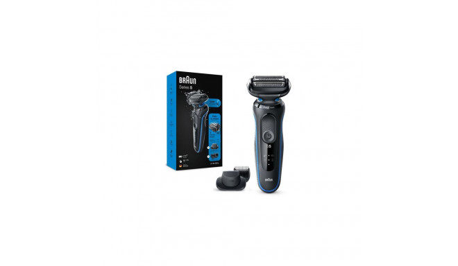 Braun Series 5 51-B1500s Foil shaver Trimmer Black, Blue