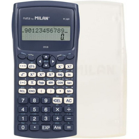 Milan calculator M240-1918, blue