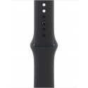 Apple Watch 11 GPS 42mm Sport Band S/M, jet black/black (MEQT4ET/A)