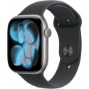 Apple Watch 11 GPS 46mm Sport Band M/L, space grey/black (MEV44ET/A)