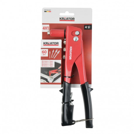 Neetimistangid KREATOR KRTH62601 225 mm, 60 tk, neetide suurus 2,4-4,8 mm