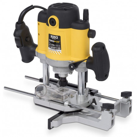 Router 1500W + 12pcs. cutters Ø8 - Ø12mm POWX093 Powerplus X