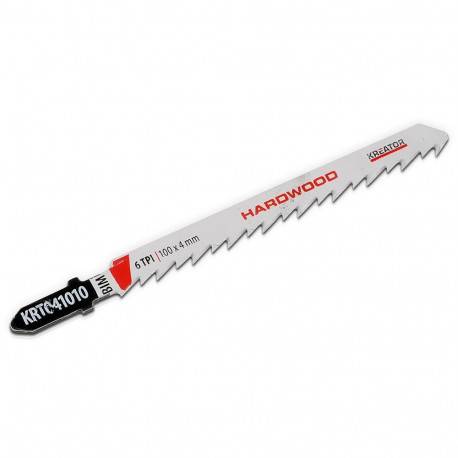 Jigsaw blade BIM for hard wood 100x4mm (2pcs.) Kreator