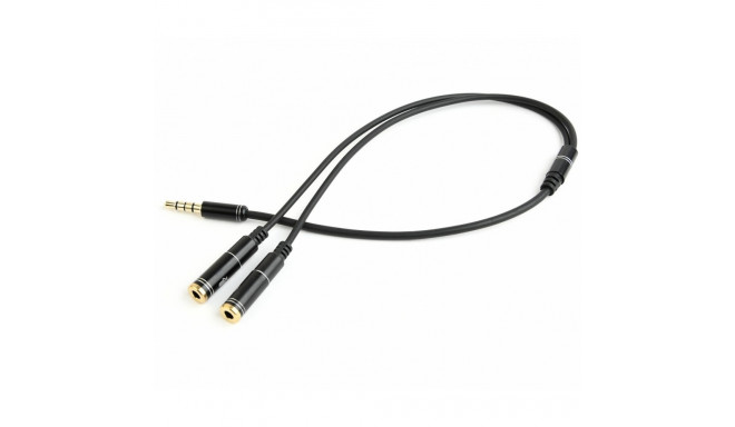 Adapter audio microphone 3.5mm minijack, 4PIN, 0.2m
