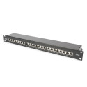 Digitus Digitus Patchpanel 19 Cat 6a EA 24 black