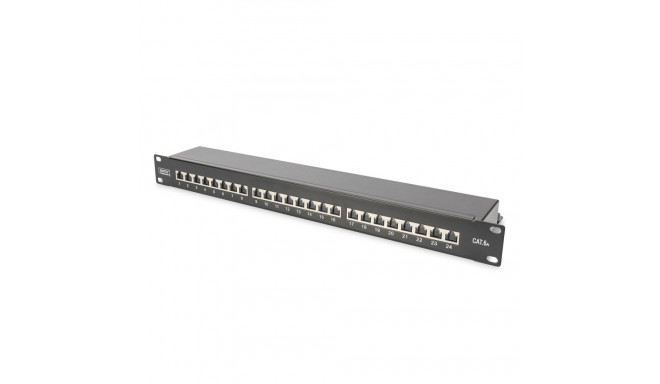 Digitus Digitus Patchpanel 19 Cat 6a EA 24 black