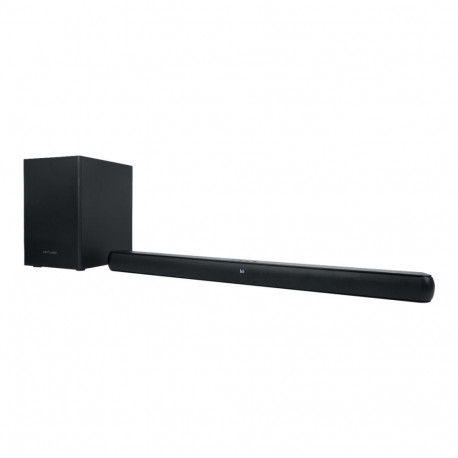 Muse heliriba M-1580SBT 80W Bluetooth juhtmevaba ühendus, läikiv must